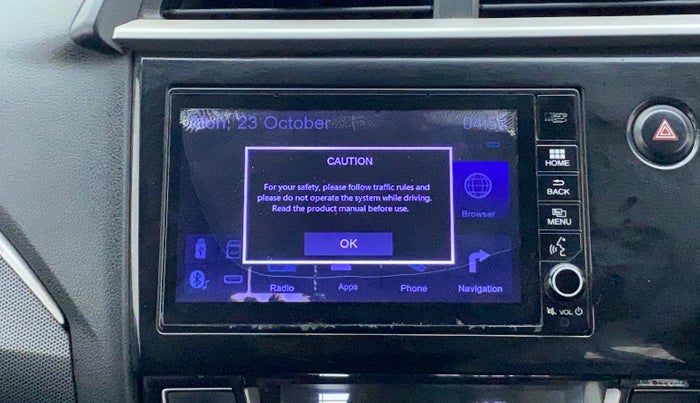 2018 Honda BR-V 1.5L I- DTEC VX, Diesel, Manual, 1,16,190 km, Infotainment system - GPS Card not working/missing