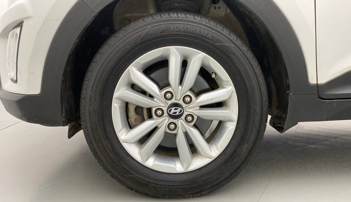 2018 Hyundai Creta E PLUS 1.4 DIESEL, Diesel, Manual, 62,581 km, Left Front Wheel