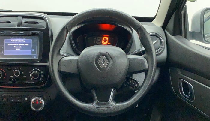 2018 Renault Kwid RXT 1.0 AMT (O), Petrol, Automatic, 33,105 km, Steering Wheel Close Up