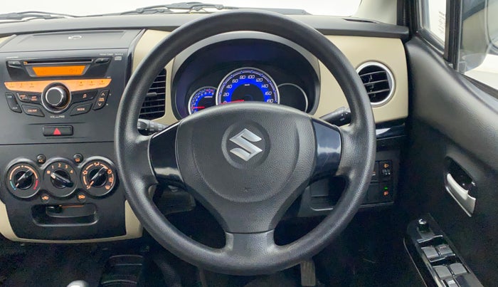 2017 Maruti Wagon R 1.0 VXI AMT, Petrol, Automatic, 24,034 km, Steering Wheel Close Up