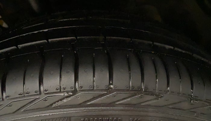2017 Tata NEXON XZ PLUS PETROL, Petrol, Manual, 54,881 km, Left Front Tyre Tread