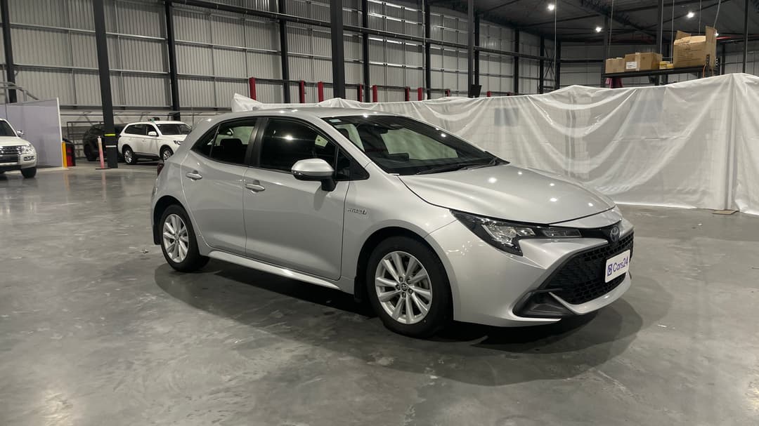 2023 Toyota Corolla Ascent Sport Hybrid, Automatic, 46709 km, Right Front Diagonal (45- Degree) View