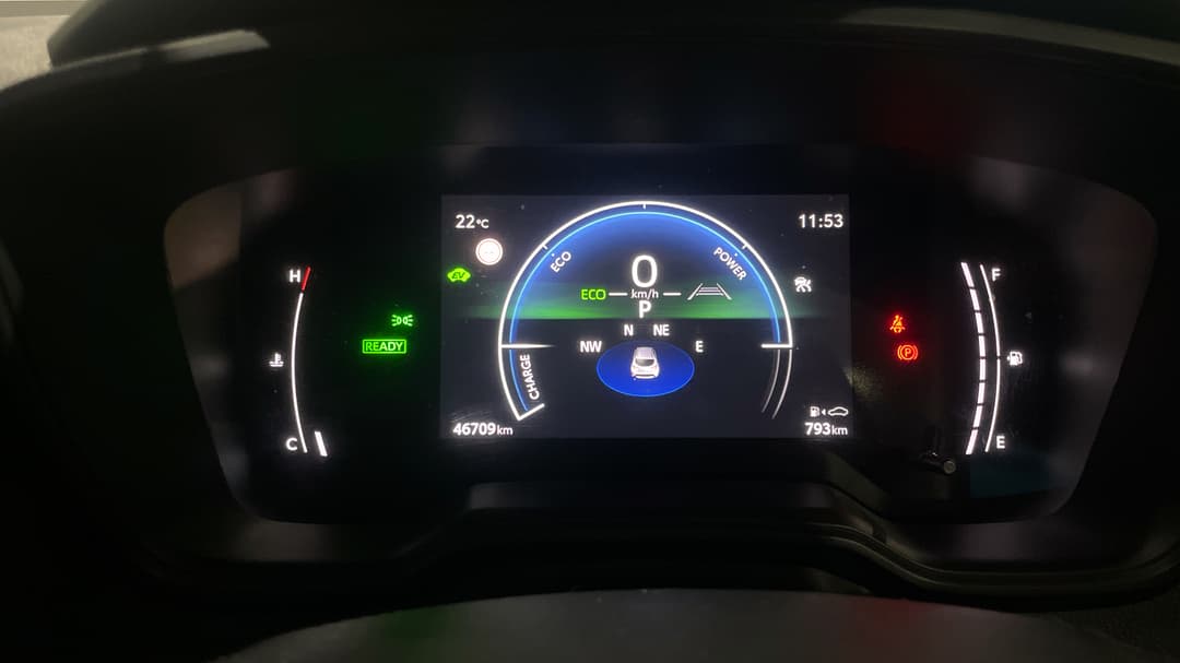 2023 Toyota Corolla Ascent Sport Hybrid, Automatic, 46709 km, Odometer View