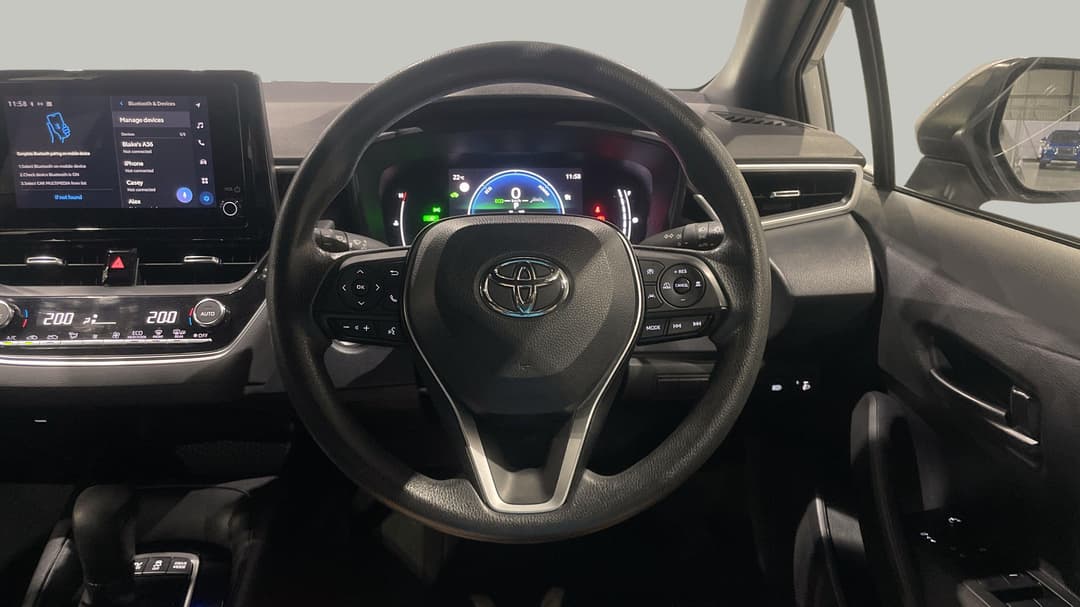 2023 Toyota Corolla Ascent Sport Hybrid, Automatic, 46709 km, Steering Wheel Close-up