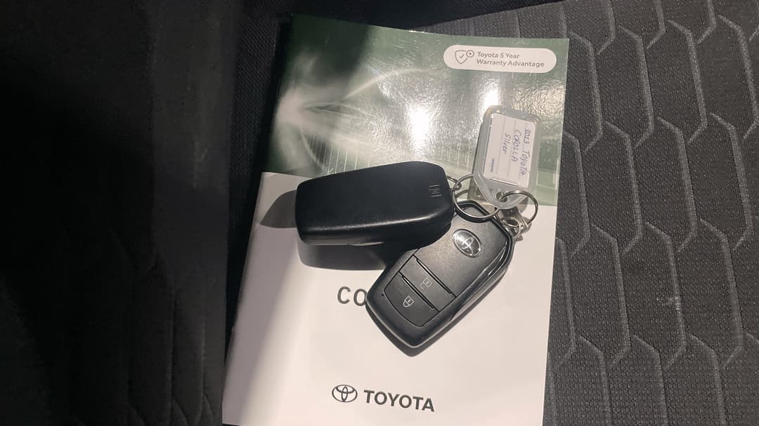 2023 Toyota Corolla Ascent Sport Hybrid, Automatic, 46709 km, Key Close-up