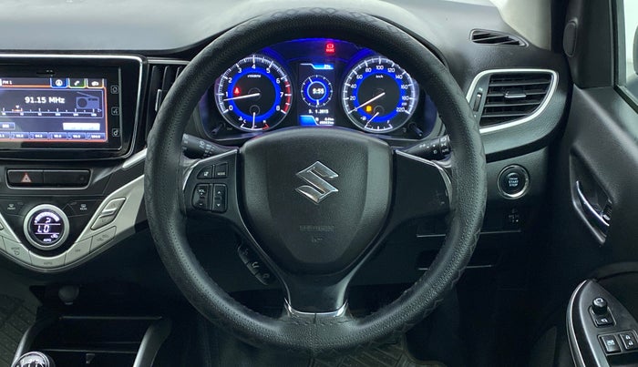 2017 Maruti Baleno ALPHA PETROL 1.2, Petrol, Manual, 49,103 km, Steering Wheel Close Up