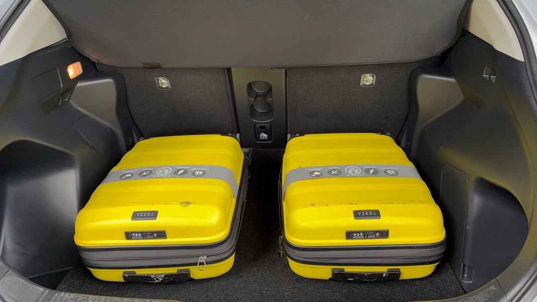 Boot Inside View with Luggage