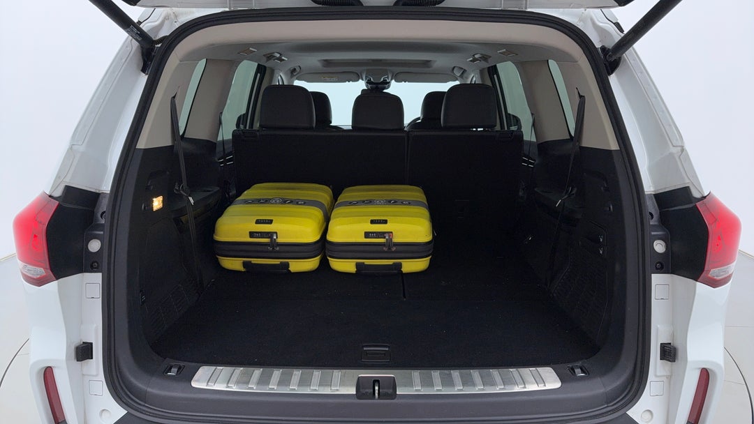 Boot Inside View with Luggage