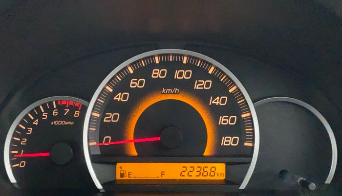 2015 Maruti Wagon R 1.0 VXI, Petrol, Manual, 22,367 km, Odometer Image