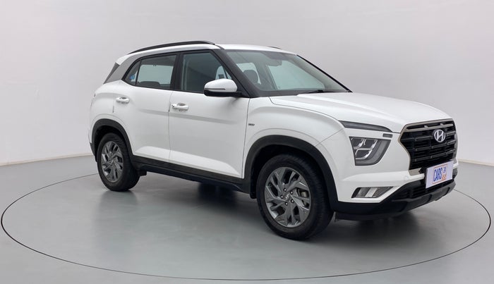 2020 Hyundai Creta SX (O) 1.4 TURBO DCT, Petrol, Automatic, 12,237 km, Right Front Diagonal