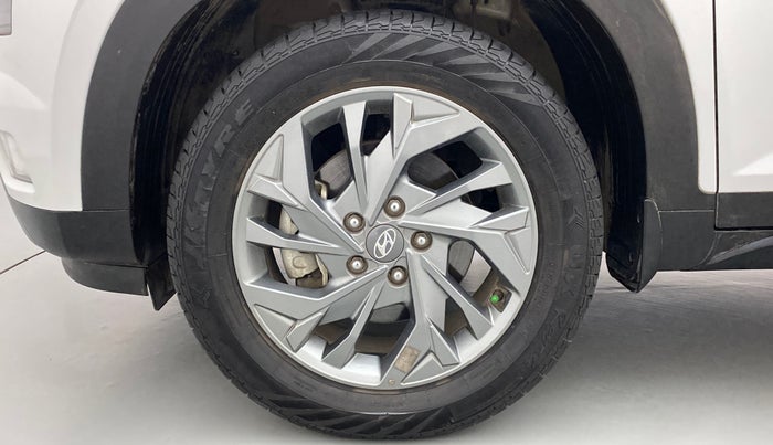 2020 Hyundai Creta SX (O) 1.4 TURBO DCT, Petrol, Automatic, 12,237 km, Left Front Wheel