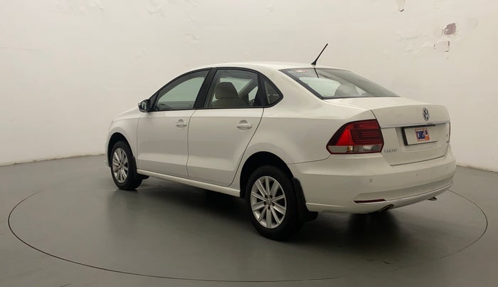 2017 Volkswagen Vento HIGHLINE PLUS 1.2 AT 16 ALLOY, Petrol, Automatic, 49,566 km, Left Back Diagonal