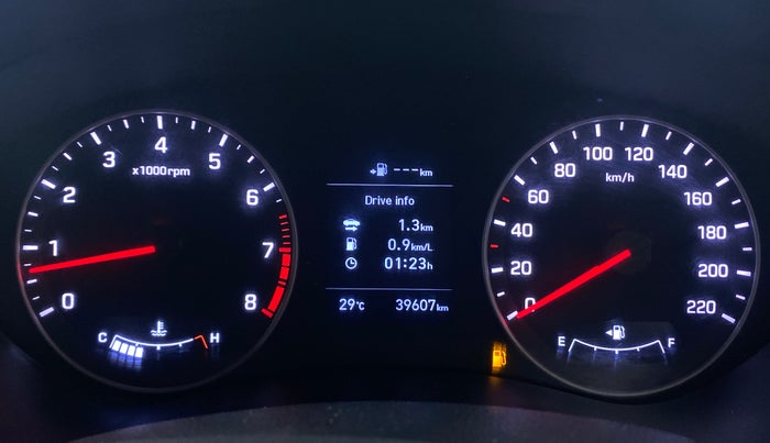 2018 Hyundai Elite i20 ASTA 1.2 (O), Petrol, Manual, 39,653 km, Odometer Image