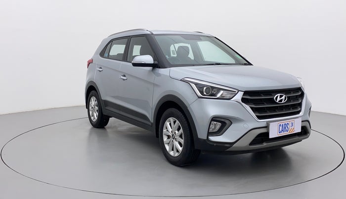 2019 Hyundai Creta SX 1.6 PETROL, Petrol, Manual, 18,871 km, Right Front Diagonal
