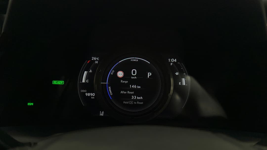 2023 Lexus Es300h F Sport (hybrid), Automatic, 9890 km, Odometer View