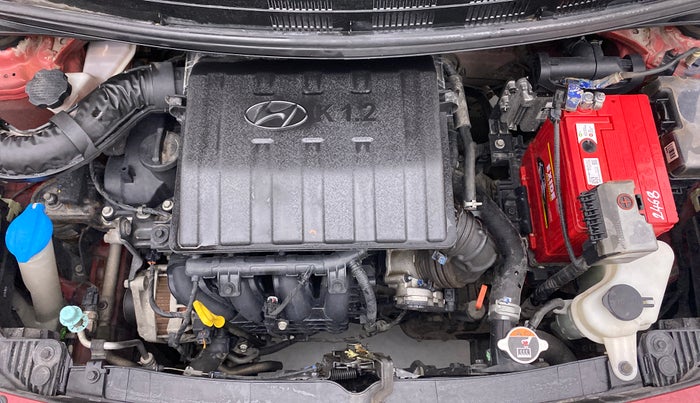 2017 Hyundai Grand i10 SPORTZ (O) AT 1.2 KAPPA VTVT, Petrol, Automatic, 40,570 km, Open Bonet