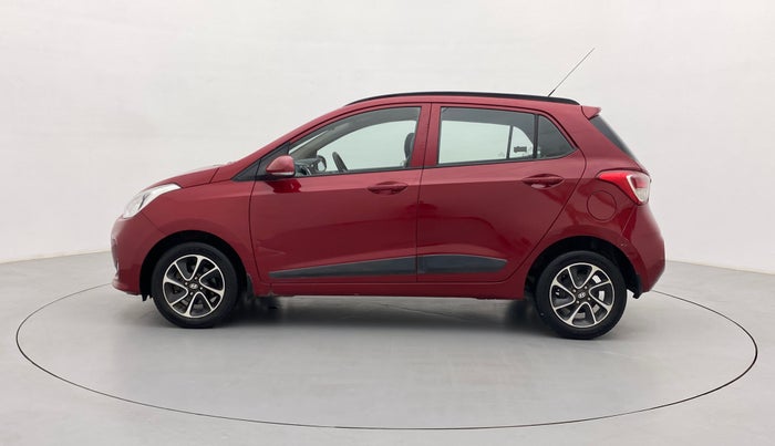 2017 Hyundai Grand i10 SPORTZ (O) AT 1.2 KAPPA VTVT, Petrol, Automatic, 40,570 km, Left Side