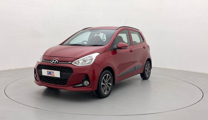 2017 Hyundai Grand i10 SPORTZ (O) AT 1.2 KAPPA VTVT, Petrol, Automatic, 40,570 km, Left Front Diagonal