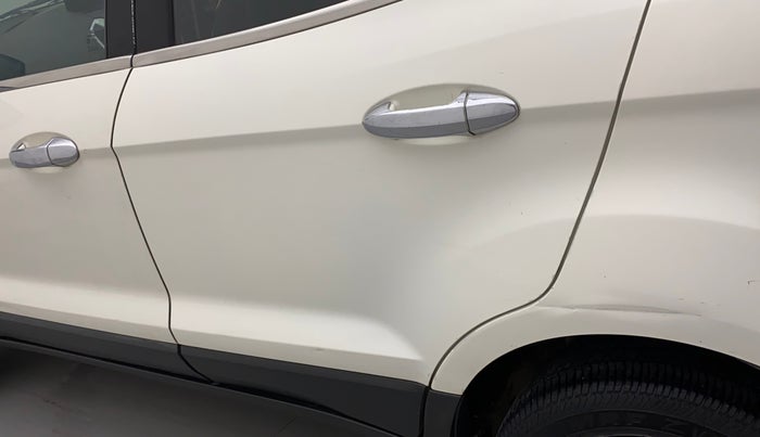 2015 Ford Ecosport TITANIUM 1.5L DIESEL, Diesel, Manual, 97,294 km, Rear left door - Slightly dented