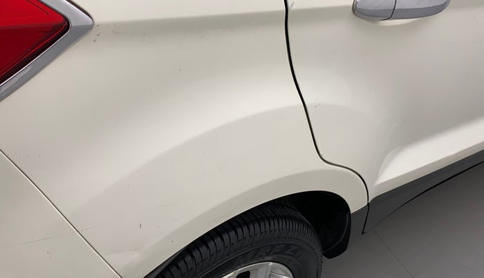 2015 Ford Ecosport TITANIUM 1.5L DIESEL, Diesel, Manual, 97,294 km, Right quarter panel - Slightly dented