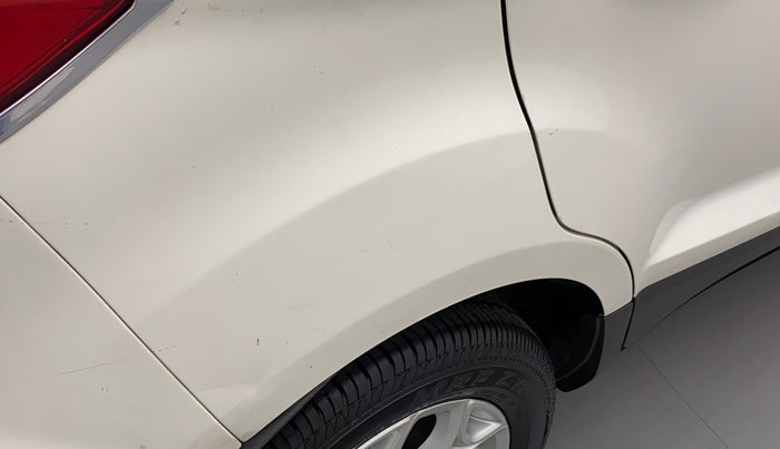 2015 Ford Ecosport TITANIUM 1.5L DIESEL, Diesel, Manual, 97,294 km, Right quarter panel - Minor scratches