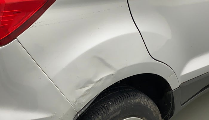 2017 Ford Ecosport TREND 1.5L PETROL, Petrol, Manual, 78,720 km, Right quarter panel - Minor scratches