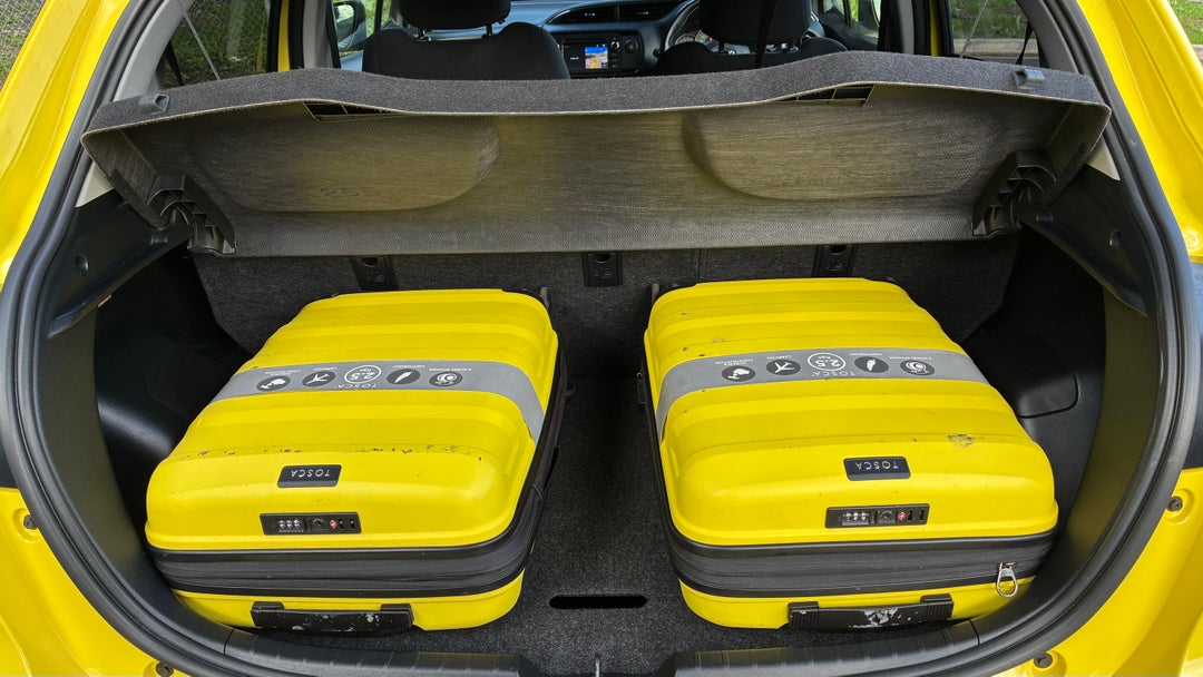 Boot Inside View with Luggage