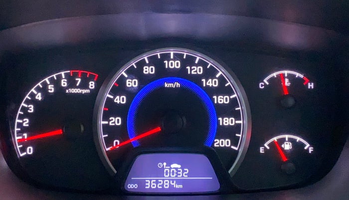 2018 Hyundai Grand i10 SPORTZ 1.2 KAPPA VTVT, Petrol, Manual, 36,284 km, Odometer Image