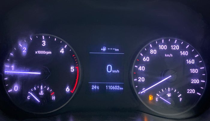 2017 Hyundai Verna 1.6 SX (O) CRDI MT, Diesel, Manual, 1,10,600 km, Odometer Image