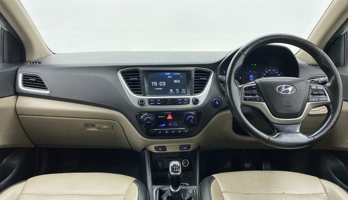2017 Hyundai Verna 1.6 SX (O) CRDI MT, Diesel, Manual, 1,10,600 km, Dashboard