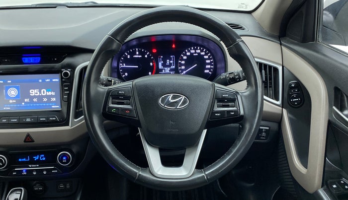 2018 Hyundai Creta 1.6 CRDI SX PLUS AUTO, Diesel, Automatic, 58,843 km, Steering Wheel Close Up