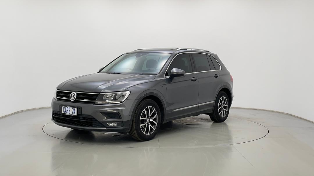 2018 Volkswagen Tiguan 110 Tsi Comfortline, Automatic, 87649 km, Left Front Diagonal (45- Degree) View