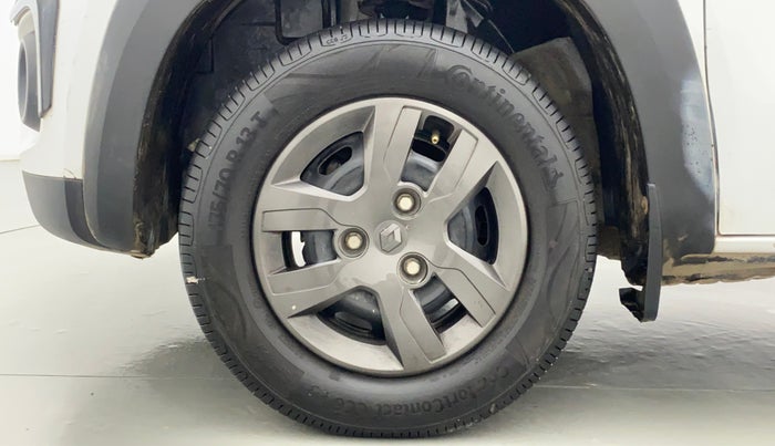 2018 Renault Kwid 1.0 RXT Opt, Petrol, Manual, 81,825 km, Left Front Wheel