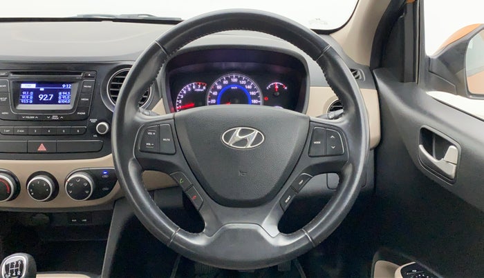 2014 Hyundai Grand i10 ASTA 1.2 KAPPA VTVT, Petrol, Manual, 28,158 km, Steering Wheel