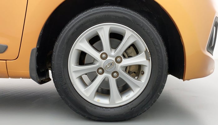 2014 Hyundai Grand i10 ASTA 1.2 KAPPA VTVT, Petrol, Manual, 28,158 km, Right Front Wheel