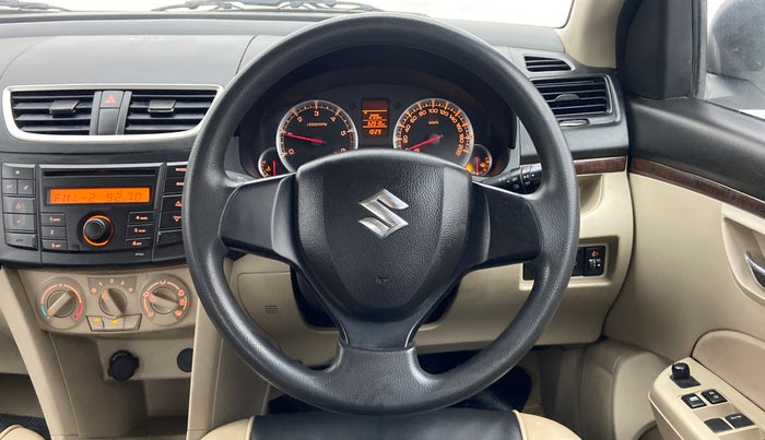 2012 Maruti Swift Dzire VDI BS IV, Diesel, Manual, 62,136 km, Steering Wheel Close Up