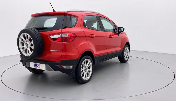 2018 Ford Ecosport 1.5 TITANIUM PLUS TI VCT AT, CNG, Automatic, 60,909 km, Right Back Diagonal