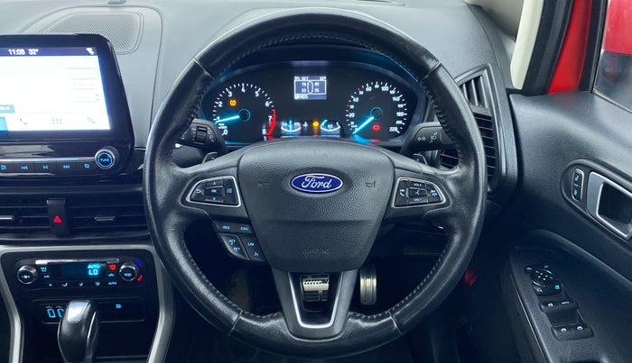 2018 Ford Ecosport 1.5 TITANIUM PLUS TI VCT AT, CNG, Automatic, 60,909 km, Steering Wheel Close Up