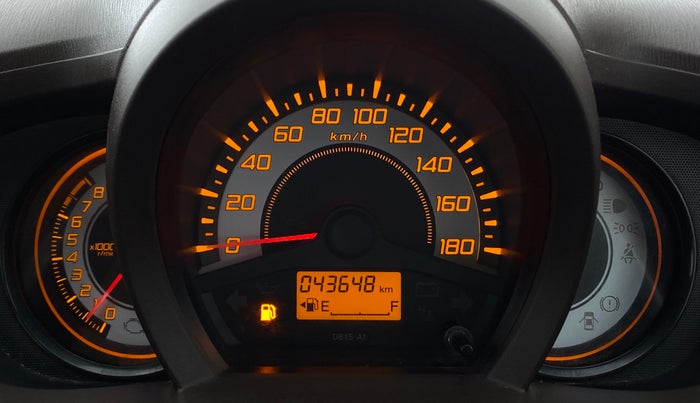 2012 Honda Brio 1.2 E MT I VTEC, Petrol, Manual, 43,764 km, Odometer Image