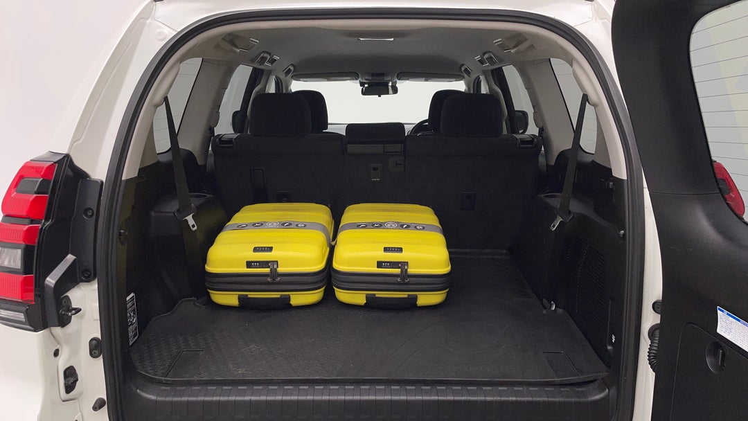Boot Inside View with Luggage