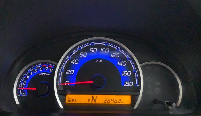 2017 Maruti Wagon R 1.0 VXI + (O) AMT, Petrol, Automatic, 26,462 km, Odometer Image