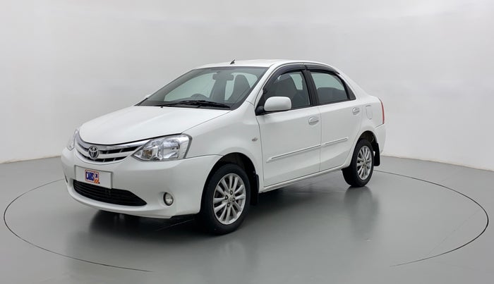 2011 Toyota Etios V, Petrol, Manual, 47,171 km, Left Front Diagonal