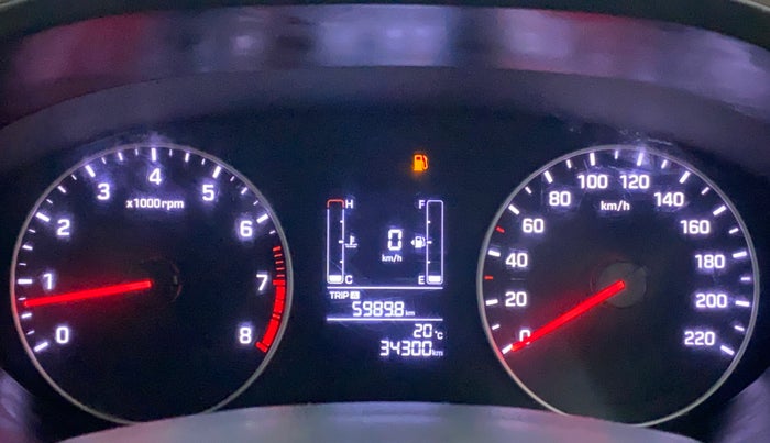 2019 Hyundai Elite i20 SPORTZ PLUS 1.2, Petrol, Manual, 34,497 km, Odometer Image