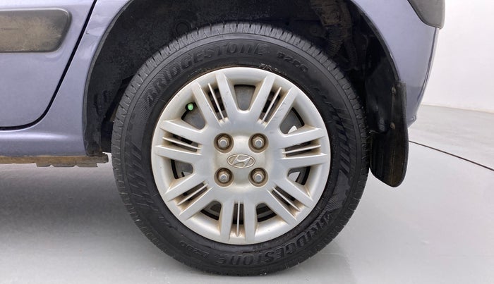 2010 Hyundai Santro Xing GLS, Petrol, Manual, 74,943 km, Left Rear Wheel