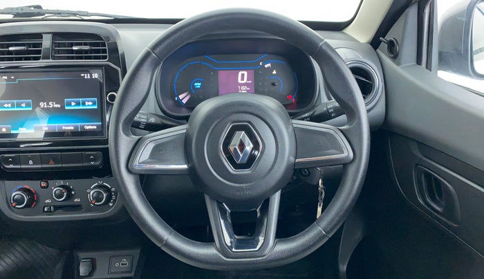 2021 Renault Kwid 1.0 RXT Opt, Petrol, Manual, 7,284 km, Steering Wheel Close Up