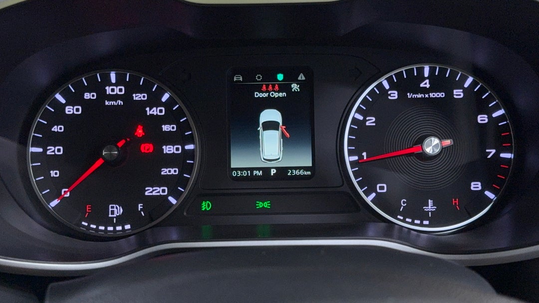 2025 MG Zst Vibe, Automatic, 2366 km, Odometer View