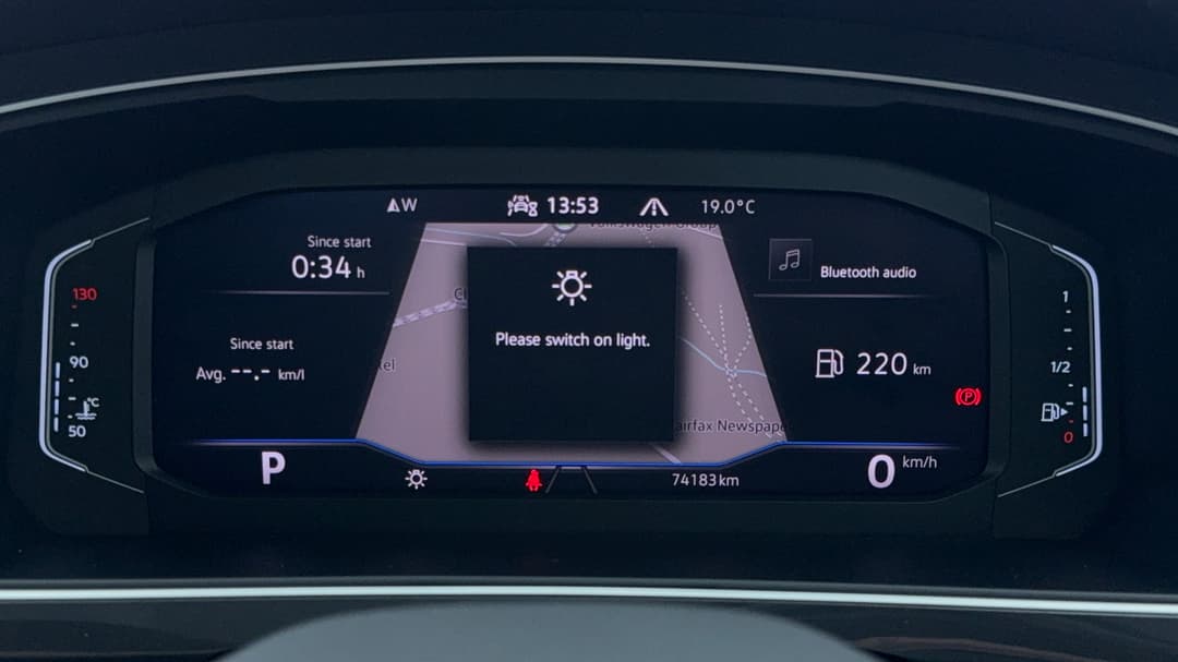 2021 Volkswagen Tiguan 132tsi Life, Automatic, 74183 km, Odometer View
