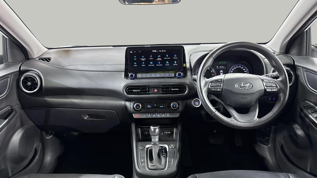 2022 Hyundai Kona Elite (FWD), Automatic, 24384 km, Dashboard View
