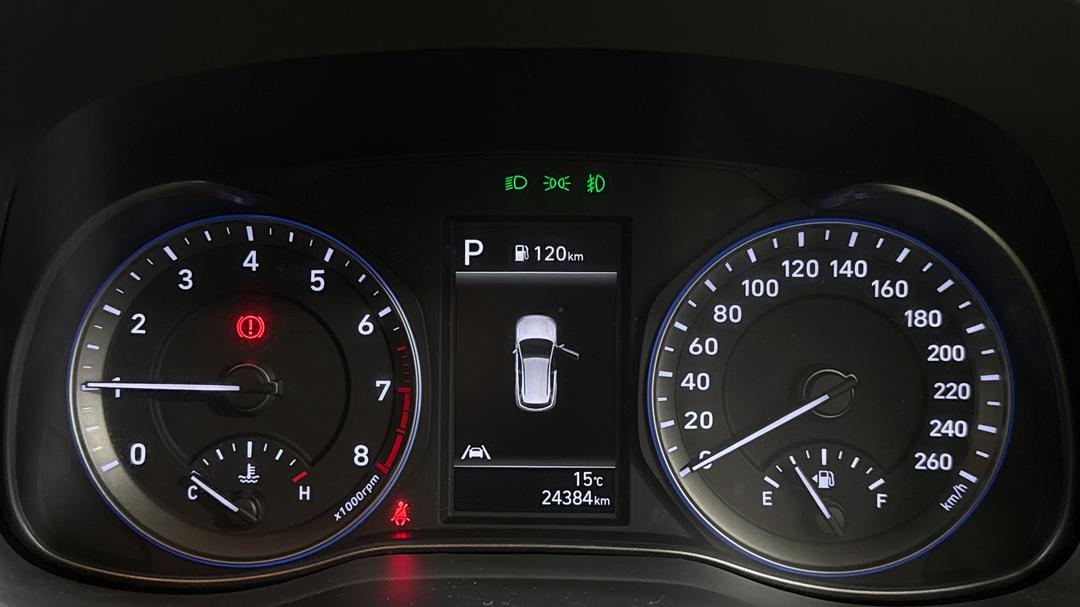 2022 Hyundai Kona Elite (FWD), Automatic, 24384 km, Odometer View