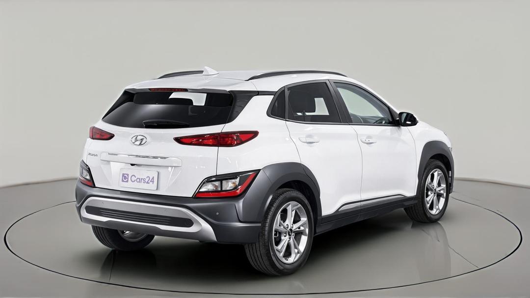 2022 Hyundai Kona Elite (FWD), Automatic, 24384 km, Right Back Diagonal (45- Degree) View